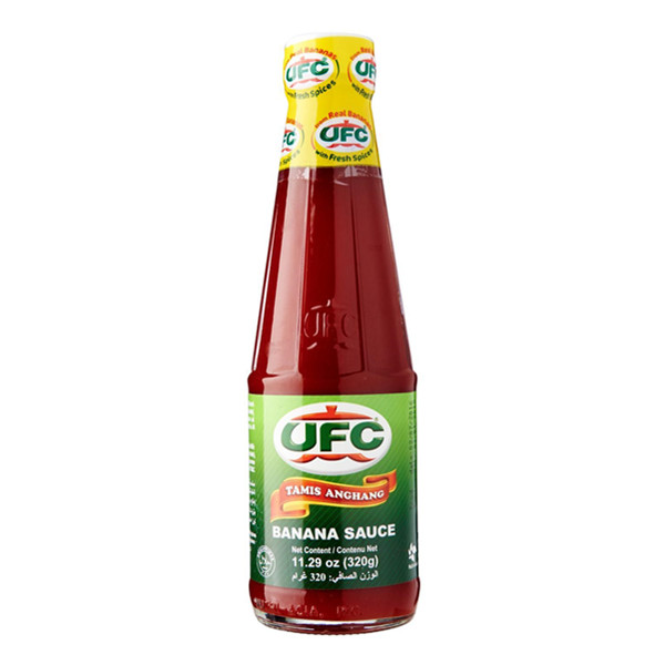 UFC Banana Sauce Regular 320g expired date 2023.1.12